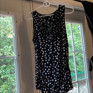 White House Black Market Sleeveless Shirt